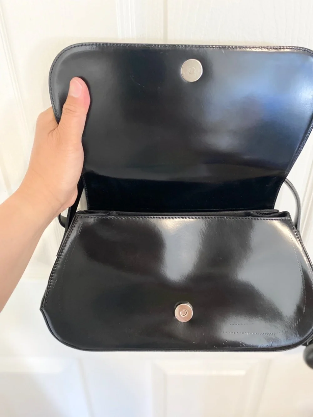 Francesco Biasia  Black  Shoulder Bag